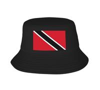 Sombreros Tipo Pescador para Hombres Mujeres - Estampado De La Bandera De Trinidad Tobago - Sombreros De Verano para La Playa Ligeros Plegables Ideales para Viajes Actividades Al Aire Libre