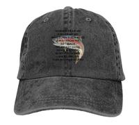 Sombreros Unisex de Papá Noel Mujeres Miedo a Mí Pescado Miedo Me Casquette Gorra con Punta Pescado Sombreros de algodón Divertidos para Hombres Mujeres Regalo de Moda