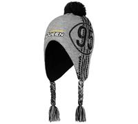 Sombreroshop Gorro con Pompón Cars Mcqueen Kids de niño Punto (Talla única - Gris)
