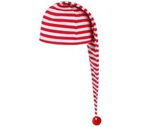 Sombreroshop Gorro para Dormir Gorro de enanogorro de Punta (Talla única - Rojo)
