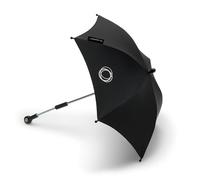 Sombrilla+ Bugaboo, Compatible con todos los carritos Bugaboo, Tejido de protección solar UPF 50+ para una protección solar óptima, Conexión con un clic y mecanismo de fácil ajuste, Negro