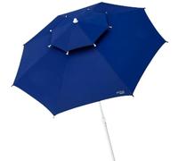 Sombrilla Aktive Azul Metal Fibra de Vidrio 280 x 260 x 280 cm (4 Unidades)