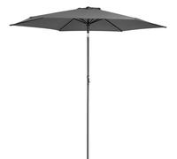 Sombrilla antracita 300cm inclinable impermeable UV80+