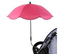 Sombrilla Carro Bebe Universal | Sombrilla portátil para cochecito de bebé | Ajustable en 360 grados con abrazadera | Sombrilla Carro Bebe | para carrito, bicicleta, silla de ruedas, silla de playa