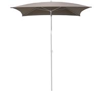 Sombrilla, cuadrada L x A 1600 x 1600 mm, armazón blanco