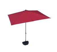 Sombrilla de Exterior de Media Altura con Base, Impermeable y de Altura Ajustable balcón, jardín, terraza o Patio. Toldo Parasol para Espacios Exteriores.