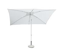 Sombrilla de jardín de forma rectangular poste central de aluminio ø 38 mm te...