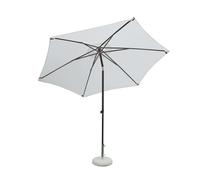 Sombrilla de jardín de forma redonda poste central de aluminio ø 38 mm tela p...