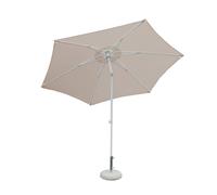 Sombrilla de jardín de forma redonda poste central de aluminio ø 38 mm tela p...