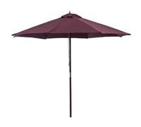 Sombrilla de jardín Grande de 3 m de Aluminio, Ligera, Resistente y con protección UV, Ideal for Playa, Piscina, Patio o Tienda de campaña Exterior.