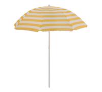 Sombrilla de jardín Master Grill&Party 180 cm de diámetro color blanco/amarillo