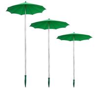 Sombrilla De Jardín Para Plantas, Sombrilla Para Plantas, Mini Sombra Pequeña Retráctil De 3 Piezas - Para Balcón, Plántulas De Jardín, Camas De Flores, Invernadero, Patio, Terraza, Césped, Porche