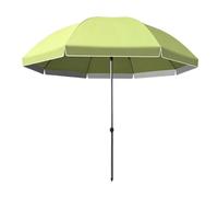 Sombrilla De Jardín Playa Con Forro Anti UV Toldo Redonda(Green,320cm)