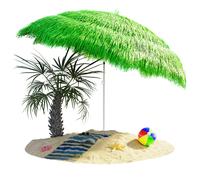 Sombrilla de Playa Jardín Ø 160cm Hawaii UV30+ Parasol Inclinable Exterior Patio Altura Ajustable Color a elegir