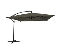 Sombrilla excéntrica molokai cuadrada 2,7x2,7m color gris