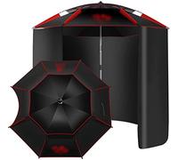 Sombrilla for exteriores de 6 pies Paraguas protector solar universal de 360 ° for exteriores, sombrilla de pesca de tela Oxford gruesa, tela envolvente tipo gancho de 2,2 m