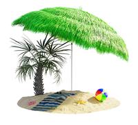 Sombrilla Hawaii verde Ø160cm UV30+