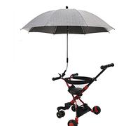 Sombrilla para Cochecito de bebé, Sombrilla Portátil para Cochecito de bebé con Revestimiento de Protección UV 50+ para Protección UV (GREY)