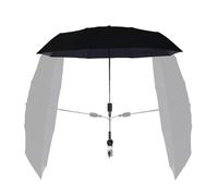 Sombrilla Para Cochecito | Parasol De Protección Solar Para Bebés Y Cochecitos - un tejido de alta densidad que bloquea más del 99% de los rayos UV dañinos. Compatibl Playa, Viajes Y Sillas De Ruedas
