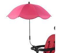 Sombrilla Para Cochecito | Sombrilla Carrito Bebe | Parasol Carro Bebe | Sun Protection Parasol | Protección UV, Ajustable | Para Silla De Playa De Silla De Ruedas Para Bicicletas | Diámetro 66 Cm