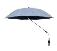 Sombrilla Para Cochecito SPF 50+: Protector UV Universal Con Abrazadera, Toldo Giratorio Extra Grande De 360°, Protector Exterior De Alta Cobertura Para Moisés Y Carritos, Equipo De Viaje Para Bebé De