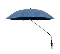 Sombrilla Para Cochecito SPF 50+: Protector UV Universal Con Abrazadera, Toldo Giratorio Extra Grande De 360°, Protector Exterior De Alta Cobertura Para Moisés Y Carritos, Equipo De Viaje Para Bebé De