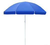 Sombrilla para exteriores de 2 x 2 m con marco de aleación de acero y tela Oxford 300D, diseñada para usar en playas, picnics y puestos de mercado, ofrece parasol (azul 1)
