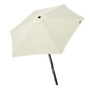 Sombrilla para jardín hexagonal ø300 cm c/sistema de doble polea aktive