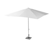 SOMBRILLA PARASOL DE JARDÍN POSTE CENTRAL BLANCO 3X3 M H 2,65 M MICHIGAN