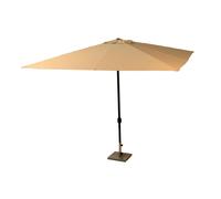 SOMBRILLA PARASOL DE JARDÍN POSTE INCLINABLE ARENA 3X3 M H 2,65 M MICHIGAN