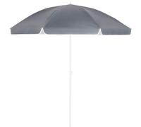 Sombrilla playa Chipre antracita 180cm ajustable inclinable