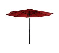 Sombrilla redonda recta hapuna de 3,30 m diámetro roja