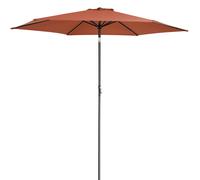 Sombrilla Tahiti terracota 300cm inclinable UV80+