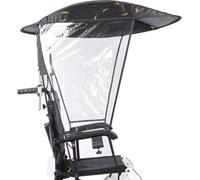Sombrilla universal para silla de ruedas, cubierta para lluvia, toldo para silla de ruedas eléctrica, protección resistente a los rayos UV, soporte para paraguas, abrazadera para silla para