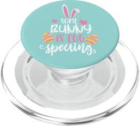 Some Bunny is Eggspecting Baby Shower Announcement Easter PopSockets PopGrip para MagSafe