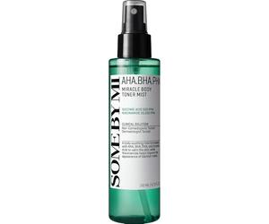 SOME BY MI AHA BHA PHA 30 Days Miracle Body Toner Mist - 4,73 oz, 140 ml - Body Acne Spray for Back & Chest, Exfoliating Body Mist with Salicylic Acid, Tea Tree, Niacinamide - Korean Skincare
