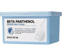 SOME BY MI Beta-pantenol Repair Mascarilla de día - 30 hojas - Mascarilla vegana con pantenol para el cuidado diario de la piel - Fortalece la barrera de la piel, calma la piel sensible - Cuidado de
