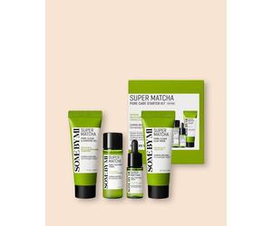 Some By Mi Set para el cuidado del rostro Super Matcha Pore Care Starter Kit - 42 ml, 42 g, 30 ml, 10 ml