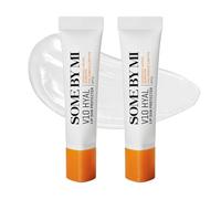 SOME BY MI V10 Hyal Lip Sun Protector Clear - Pack de 2, 13g - Bálsamo labial coreano con color y SPF 15 para labios secos y - Hidratación con ácido hialurónico y vitamina E - Cuidado coreano