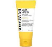 SOME BY MI Limpiador todo en uno Yuja Niacin Brightening - 3.38Oz, 100ml - Lavado facial diario suave - Fórmula de pH bajo sin irritación de la piel