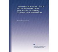 Some characteristics of iron in the lime soda sinter process for recovering alumina from anorthosite