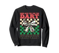 Some Days You Are The Dardos Dardos Chica Coqueta Bow Sudadera