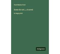 Some do not...; A novel: in large print