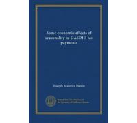 Some economic effects of seasonality in OASDHI tax payments (no.20)