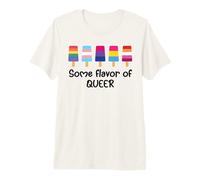 Some Flavor of Queer Pride LGBTQ Gay Pride Flag Lesbian LGBT Camiseta Premium