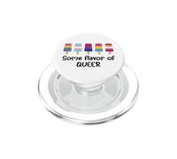Some Flavor of Queer Pride LGBTQ Gay Pride Flag Lesbian LGBT PopSockets PopGrip para MagSafe