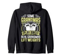 Some Grandmas Play Bingo Real Grandmas Lift Sudadera con Capucha