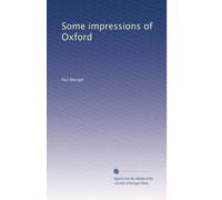 Some Impressions of Oxford