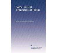 Some optical properties of iodine