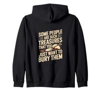Some People Are Such Treasures Funny Dark Humor Cita Sudadera con Capucha